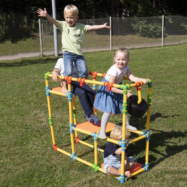 TubeRoo CRAZY TUBES! - XXL-Röhren-Baukastensystem, Konstruktionsset, 230-teilig 